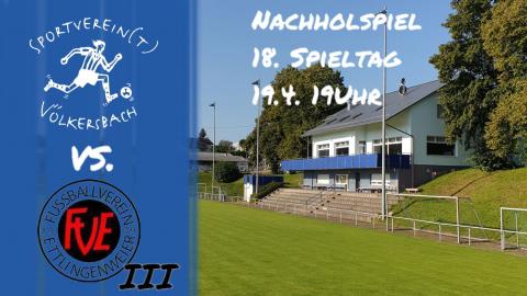 Ettlingenweier 3 zum Nachholspiel am Wasen - 18. Spieltag 