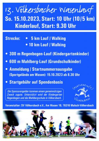 13. Völkersbacher Wasenlauf