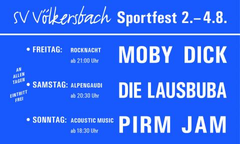 Sportfest SV Völkersbach 2. - 4. August