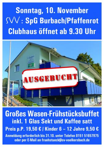 Keine Plätze mehr zum Frühstück