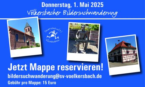 Anmelden zur Bildersuchwanderung