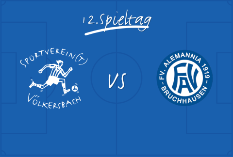 Vorschau 12. Spieltag: SV Völkersbach – FV Alemannia Bruchhausen